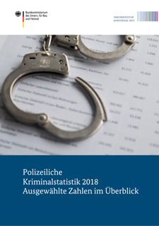 Titelbild der Publikation "Polizeiliche Kriminalstatistik 2018"