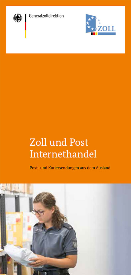 Titelbild der Publikation "Zoll und Post – Internethandel"