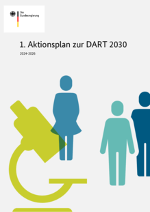 Titelbild der Publikation "1. Aktionsplan zur DART 2030"