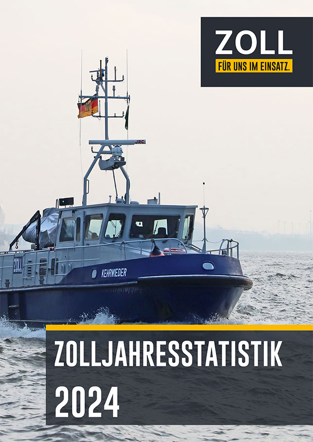Titelbild der Publikation "Zolljahresstatistik 2024"