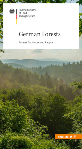 Titelbild der Publikation "German Forests - Forests for Nature and People"