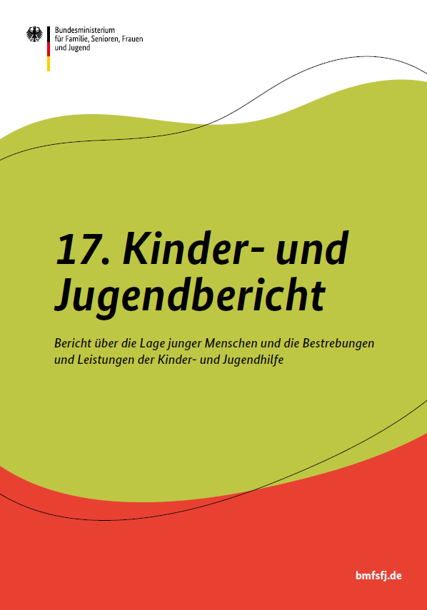 Titelbild der Publikation "17. Kinder- und Jugendbericht - Bericht über die Lage junger Menschen und die Bestrebungen und Leistungen der Kinder- und Jugendhilfe"