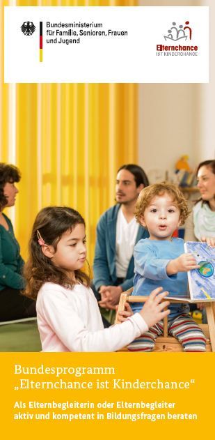 Titelbild der Publikation "Bundesprogramm "Elternchance ist Kinderchance""
