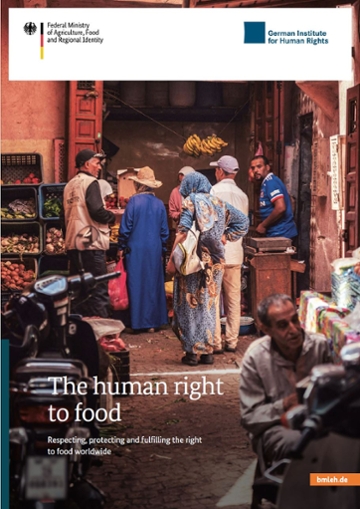 Titelbild der Publikation "The human right to food"