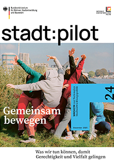 Titelbild der Publikation "stadt:pilot 24 - Gemeinsam bewegen"