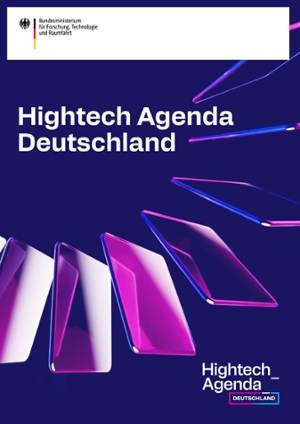 Titelbild der Publikation "Hightech Agenda Deutschland"
