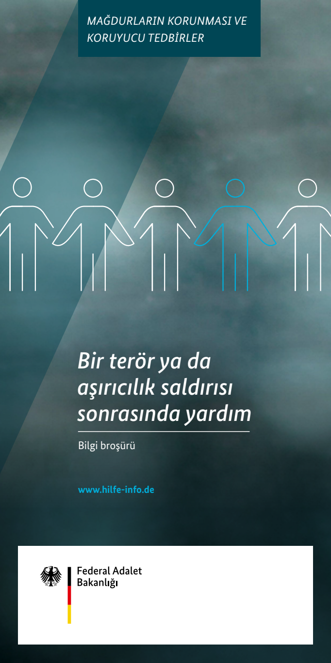 Titelbild der Publikation "Bir terör ya da aşırıcılık saldırısı sonrasında yardım"