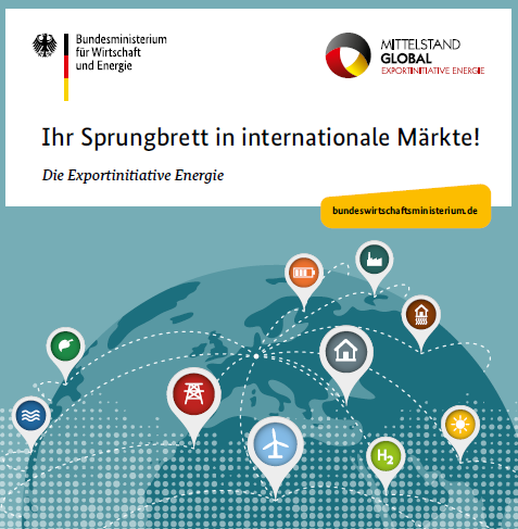 Titelbild der Publikation "Ihr Sprungbrett in internationale Märkte"