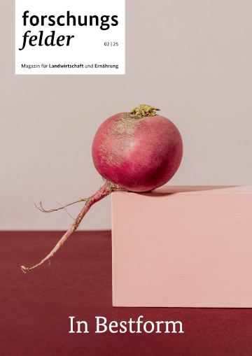 Titelbild der Publikation "forschungsfelder 2/2025: In Bestform"