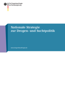 Titelbild der Publikation "Nationale Strategie zur Drogen- und Suchtpolitik"