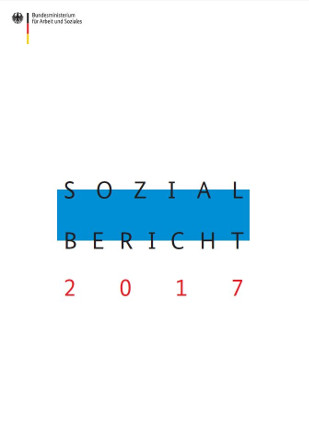Titelbild der Publikation "Sozialbericht 2017 inklusive Sozialbudget 2016"