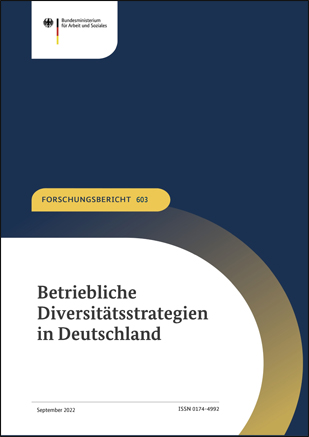 Titelbild der Publikation "Betriebliche Diversitätsstrategien in Deutschland"