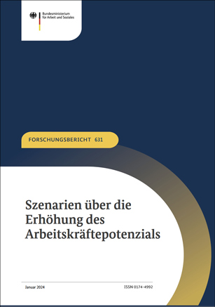Titelbild der Publikation "Szenarien über die Erhöhung des Arbeitskräftepotenzials"