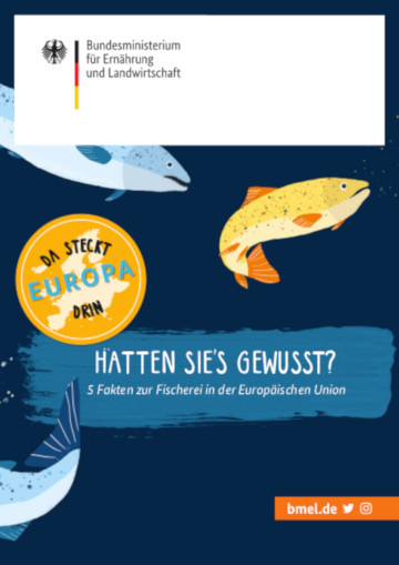 Titelbild der Publikation "Hätten Sie´s gewusst? - 5 Fakten zur Fischerei in der europäischen Union"