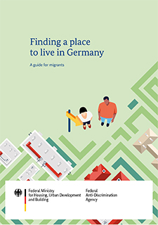 Titelbild der Publikation "Finding a place to live in Germany"