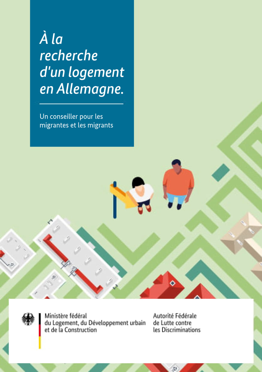 Titelbild der Publikation "À la recherche d'un logement en Allemagne."