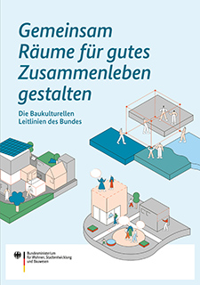 Titelbild der Publikation "Gemeinsam Räume für gutes Zusammenleben gestalten"