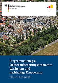 Titelbild der Publikation "Programmstrategie Wachstum und nachhaltige Erneuerung"