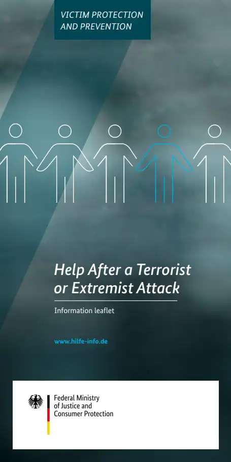 Titelbild der Publikation "Help After a Terrorist or Extremist Attack"