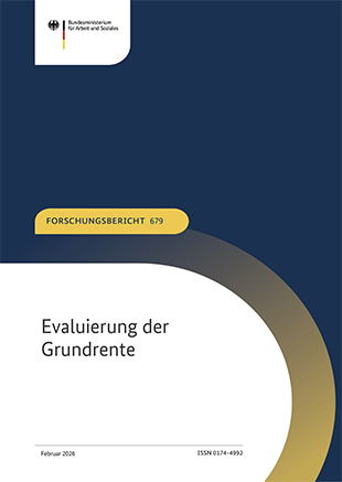 Titelbild der Publikation "Evaluierung der Grundrente"