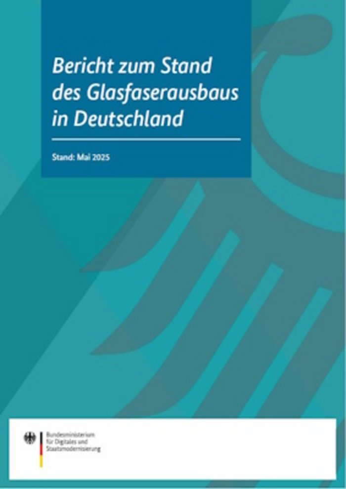 Bericht zum Stand des Glasfaserausbaus - Titelbild