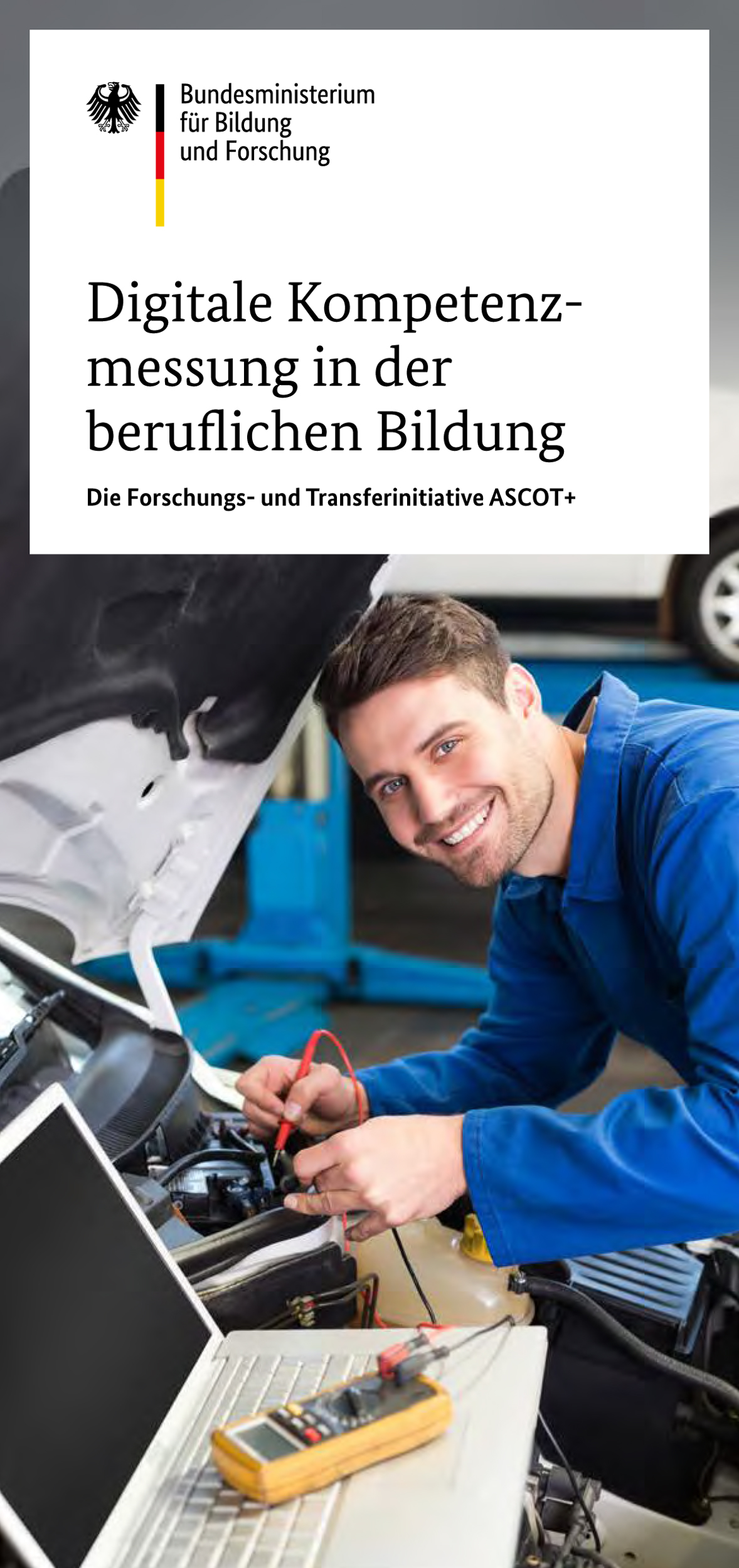 Titelbild der Publikation "Digitale Kompetenzmessung in der beruflichen Bildung"