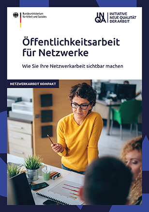 Titelbild der Publikation "Öffentlichkeitsarbeit für Netzwerke"